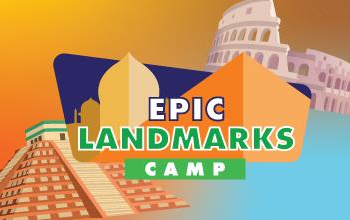Carousel image of Epic Landmarks camp logo for Imagine Arts Academy